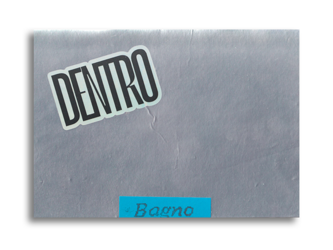 Bagno edizione deluxe in argento doppia copertina